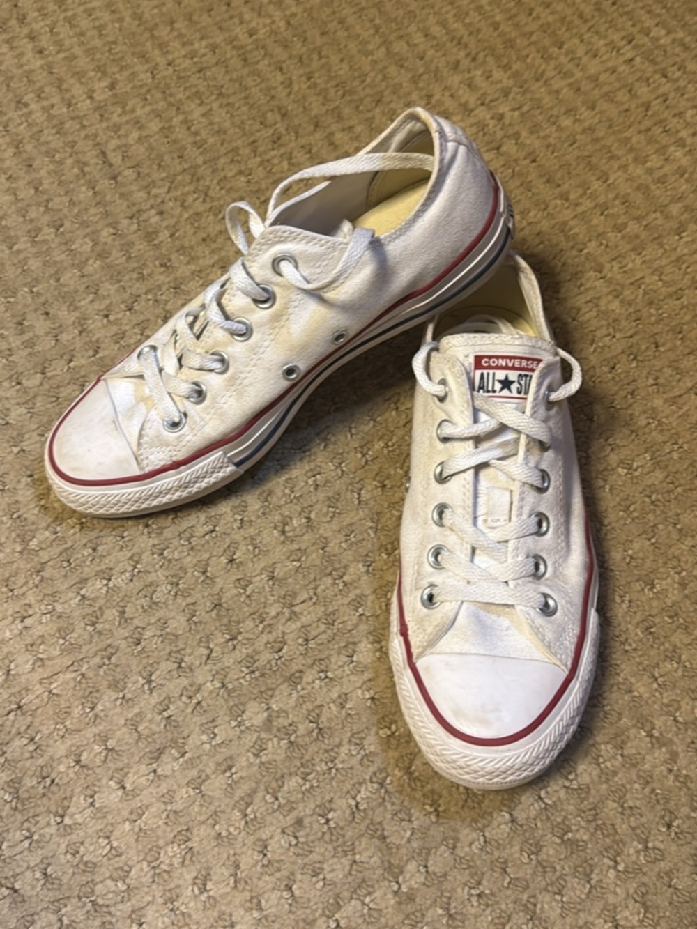 White Converse
